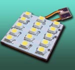 LED replacements for automotive illuminants - PLQ15W